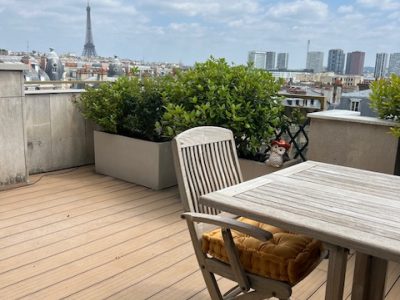 Jasmin 120m² + 58m² terrasses 10ème étage occupé 68 et 73
