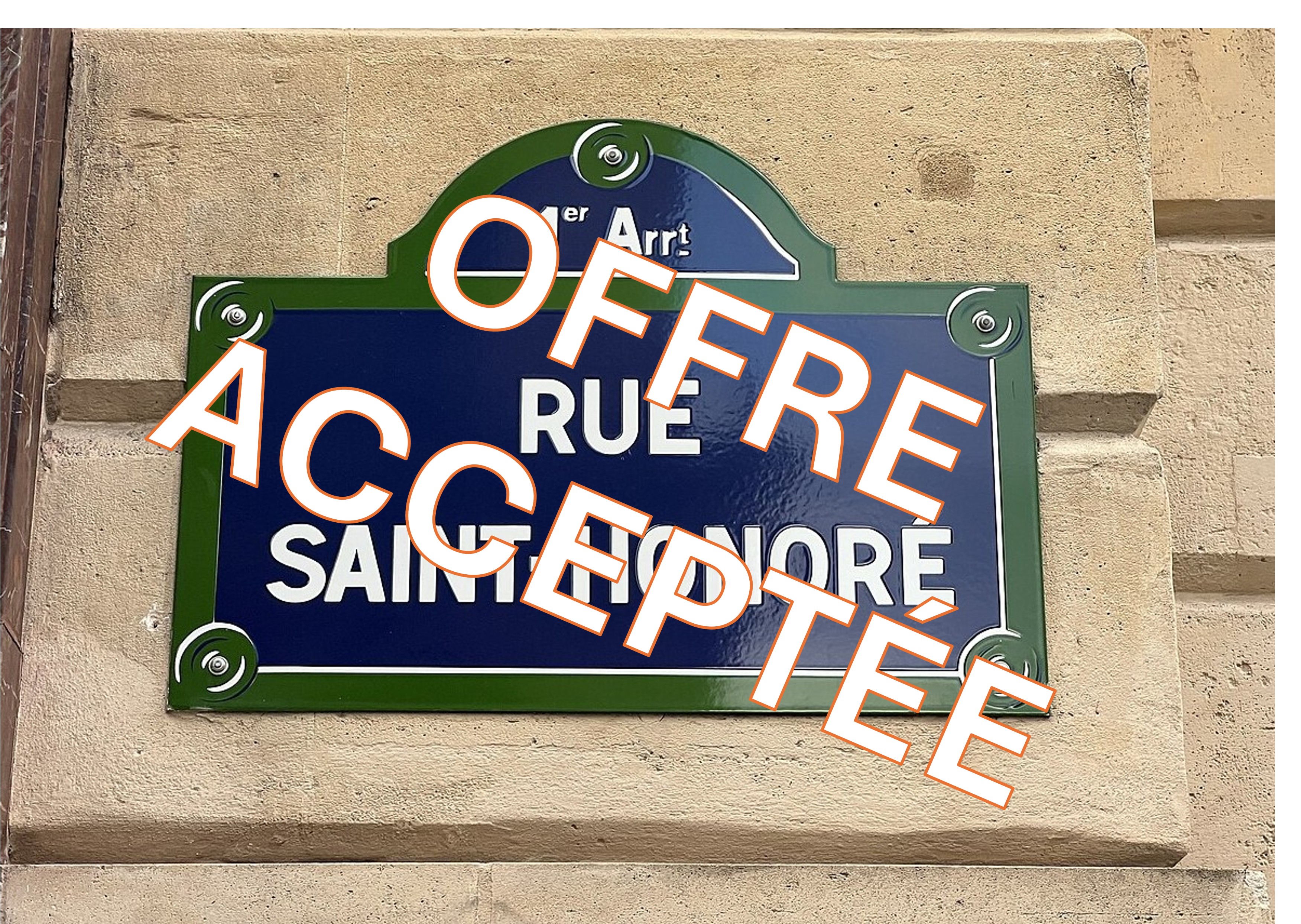 PARIS 1er - Studio 26 m² - Saint-Honoré - H 84 ans